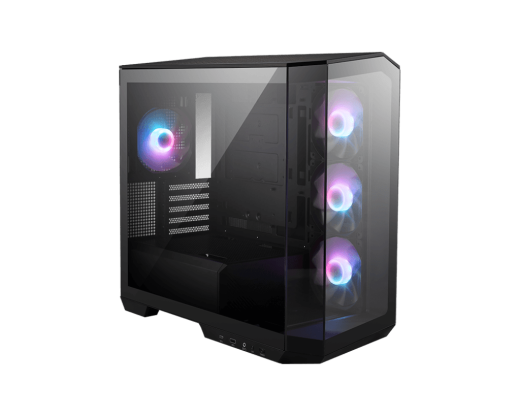 Компьютерный корпус MSI MAG PANO M100R PZ mATX/ITX 1x3.5"/2.5", USB 3.2 Type-A Black