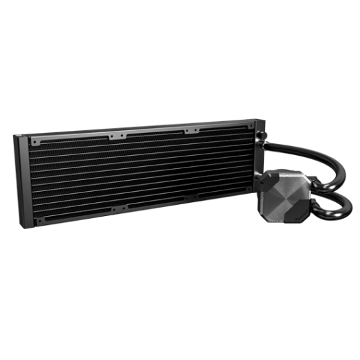 Водяное охлаждение для CPU Montech HyperFlow Silent 360 (B) TDP 350W 3x120 115x-1851/AM3-AM5 Black