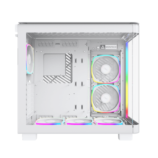 Корпус Montech KING 95 PRO (W) ATX/Micro-ATX/Mini-ITX 2xUSB3.0 1xType-C 1xAudio 1xMic Белый