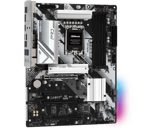 Материнская плата ASRock B760 PRO RS/D4 LGA1700 4xDDR4 4xSATA RAID 2xM.2 HDMI DP ATX