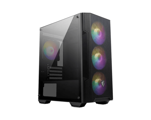 Компьютерный корпус MSI MAG FORGE M100A mATX/Mini-ITX 1x3.5" 2x2.5" 1xUSB3.2  4xRGB Fan mATX