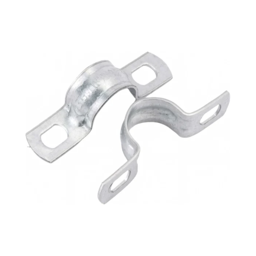 Скоба металлическая 2-лапковая d 31-32mm