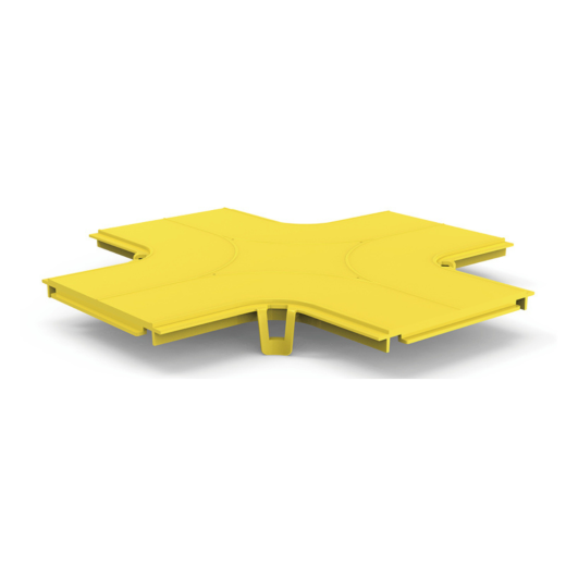 Крышка Х-соединителя горизонтальная опт. лотка 240мм