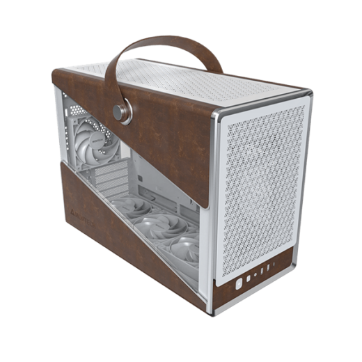 Корпус Montech Heritage PRO (W) Micro-ATX/Mini-ITX (Back-Connected MB) 2xUSB 1xType-C 1xAudio Белый