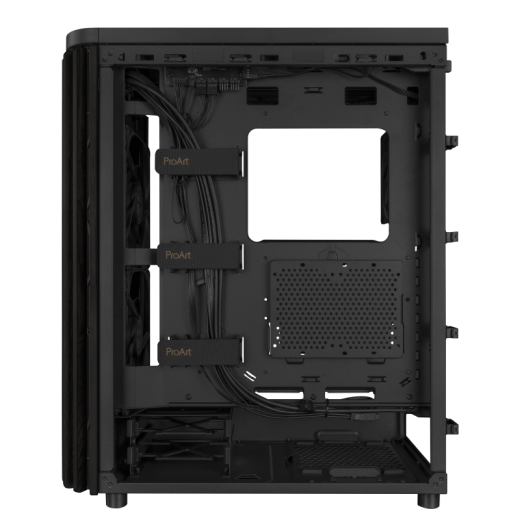 Корпус ASUS PROART PA401 WOOD TG PWM BLACK ATX 90DC00M0-B39000