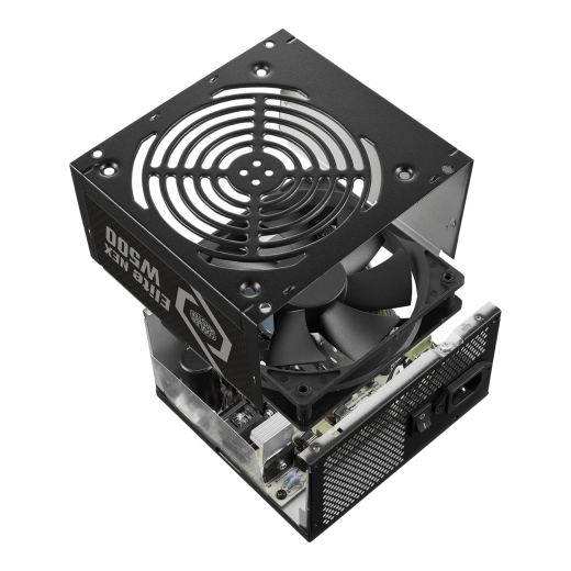 Блок питания CoolerMaster  500W, Elite NEX White W500, Non Modular, >85%, Черный, MPW-5001-ACBW-BEU
