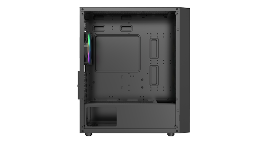 Корпус Ocypus Gamma C50 BK ARGB mATX/ITX 3xUSB Черный Gamma-C50-BKG400XX-GL