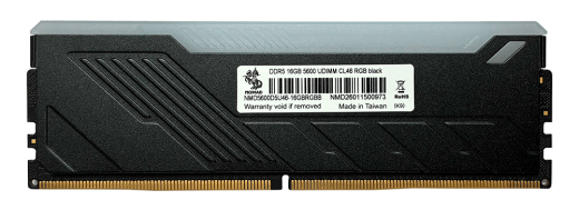Оперативная память 16GB DDR5 5600MHz NOMAD UDIMM CL46 RGB NMD5600D5U46-16GBRGBB Black