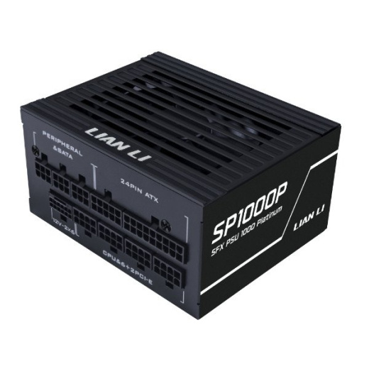 Блок питания Lian Li 1000W, SP1000P, Full Modular, 80+PLATINUM, КПД 92%, Черный, G9P.SP1000P.B000.EU