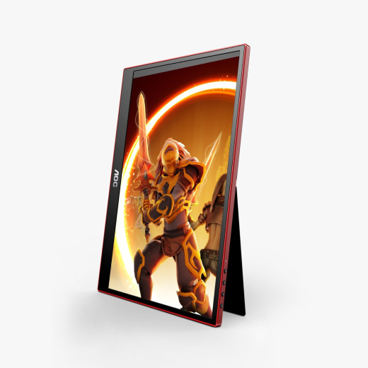 Монитор портативный AOC 15,6" 16G3 IPS 1920x1080 144Hz 4ms 250cd/m 1000:1 2xUSB-C 1xMicroHDMI