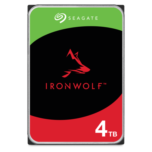 Жесткий диск для NAS систем  4Tb HDD Seagate IronWolf SATA 6Gb/s 5400rpm 3,5" 256Mb ST4000VN006