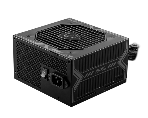 Блок питания MSI  650W, MAG A650BN, Non Modular, ATX, 80+ BRONZE, КПД >85%, Fan 120mm, Черный