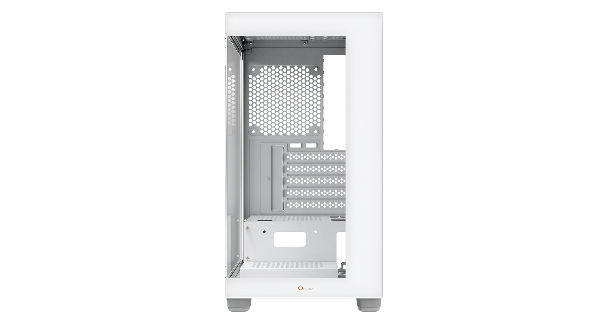 Корпус Ocypus Gamma C52 WH mATX/ITX 3xUSB Белый Gamma-C52-WHD000XX-GL