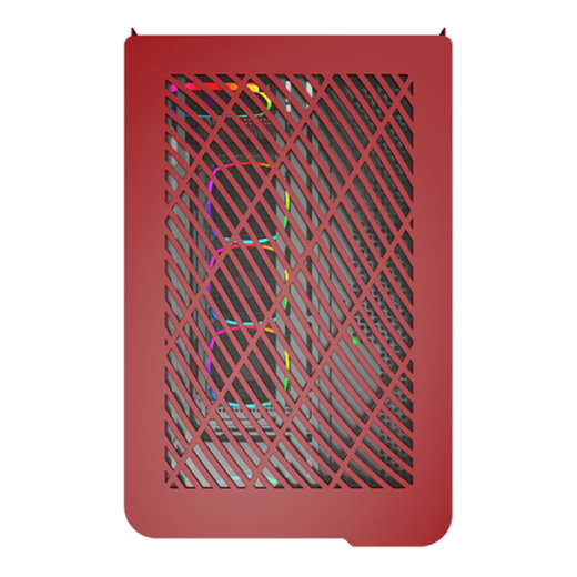 Корпус Montech KING 95 PRO (Red) ATX/Micro-ATX/Mini-ITX 2xUSB3.0 1xType-C 1xAudio 1xMic Красный