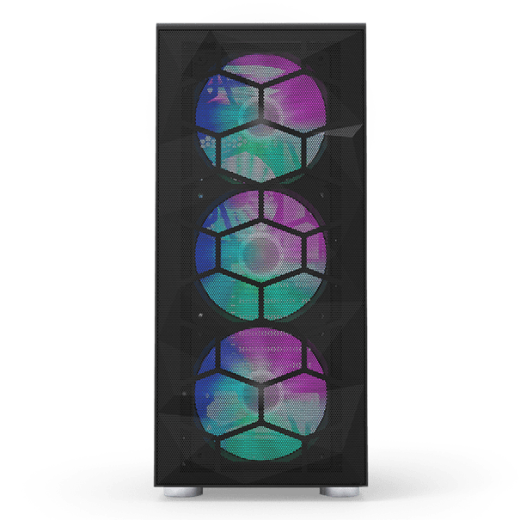 Корпус Montech X3 MESH (B) ATX/Micro-ATX/Mini-ITX 1xUSB3.0 2xUSB2.0 1xAudio 1xMic Черный