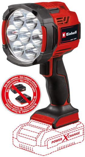 Аккум. Фонарь Einhell TE-CL 18/2500 LiAC-solo (4514145)