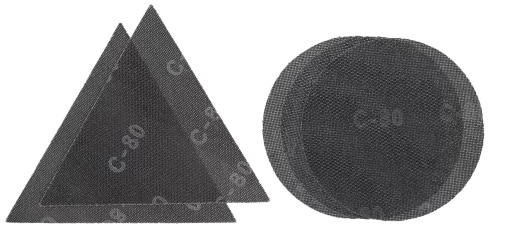Шлифлисты в комплекте (круг + треуг) Einhell Git-Schl-Pap. Set Ø 225 5tg (49491005)