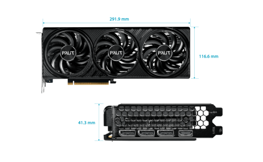 Видеокарта PALIT GeForce RTX 5060 Ti Infinity 3 16G GDDR7 128-bit 1xHDMI 3xDP NE7506T019T1-GB2061S
