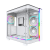 Корпус Montech KING 95 PRO (W) ATX/Micro-ATX/Mini-ITX 2xUSB3.0 1xType-C 1xAudio 1xMic Белый