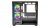 Корпус Ocypus Gamma C52 BK ARGB mATX/ITX 3xUSB Черный Gamma-C52-BKD300XX-GL