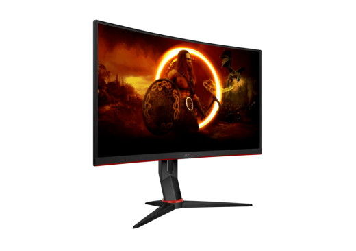 Монитор Игровой 27" AOC C27G2Z3/BK/01 VA 1920x1080 1500R 280Hz 1мс 300кд/м 3000:1 2xHDMI 1xDP Black