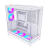 Корпус Montech HS02 PRO (W) ATX/Micro-ATX/Mini-ITX (Back-Connected MB) 2xUSB 1xType-C 1xAudio Белый
