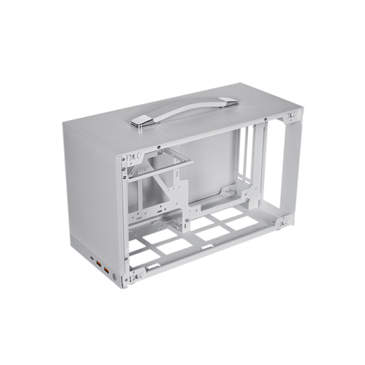 Корпус PCCooler K101 MESH WH 3F ITX 2xUSB3.0, 1xUSB-C, 3xFans, 1x3.5", 4x2.5" White