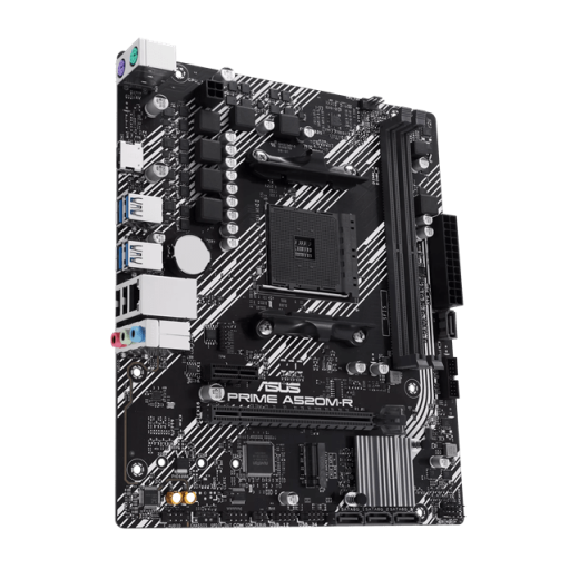Материнская плата ASUS PRIME A520M-R AMD A520 AM4 2xDDR4 4xSATA3 RAID M.2 HDMI mATX