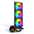 Водяное охлаждение для CPU Montech LightFlow ARGB 360 (B) TDP 300W 3x120 1170/1851/AM4/AM5 Black