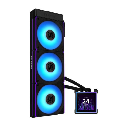 Водяное охлаждение для CPU Lian Li HydroShift II LCD-S 360TL 3x120mm Black G89.GHS2LCDS36TFB.00
