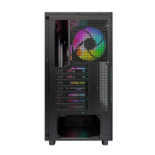 Корпус Montech XR Wood (B) ATX/Micro-ATX/Mini-ITX 2xUSB3.0 1xType-C 1xAudio 1xMic Черный