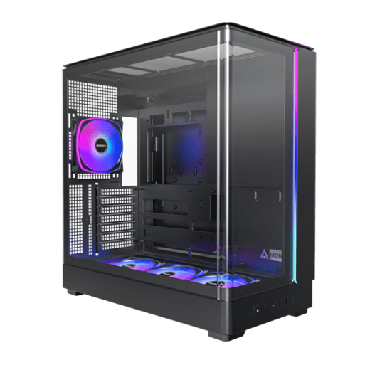 Корпус Montech KING 45 PRO (B) ATX/Micro-ATX/Mini-ITX 2xUSB3.0 1xType-C 1xAudio Черный