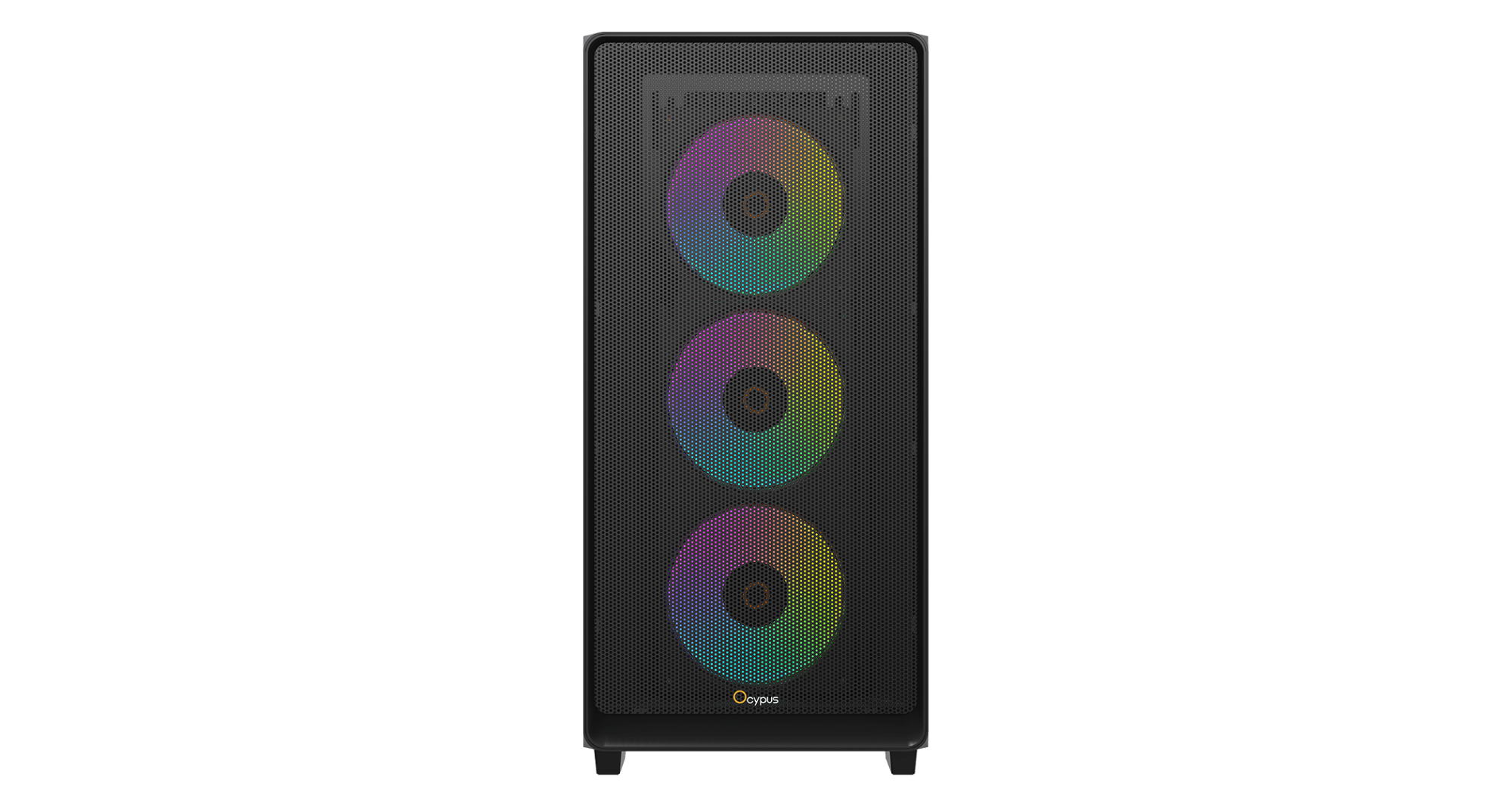 Корпус Ocypus Gamma C60 BK ARGB ATX/mATX/ITX 3xUSB Черный Gamma-C60-BKG400XX-GL