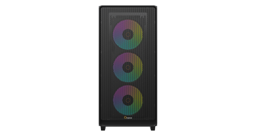 Корпус Ocypus Gamma C60 BK ARGB ATX/mATX/ITX 3xUSB Черный Gamma-C60-BKG400XX-GL
