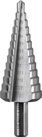 Ступенчатое сверло HSS, 4-20 мм, в упаковке kwb by Einhell (525820)