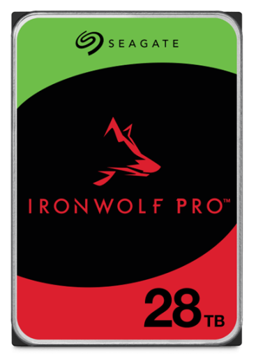 Жесткий диск для NAS систем 28Tb HDD Seagate IronWolf PRO SATA3 3.5" 7200 rpm 512Mb ST28000NT000