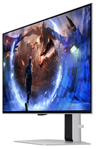 Монитор 27" SAMSUNG LS27DG600SIXCI, OLED, 2560x1440 360Hz 0,03мс 250кд/м2 1млн:1 2xHDMI 1xDP 2xUSB