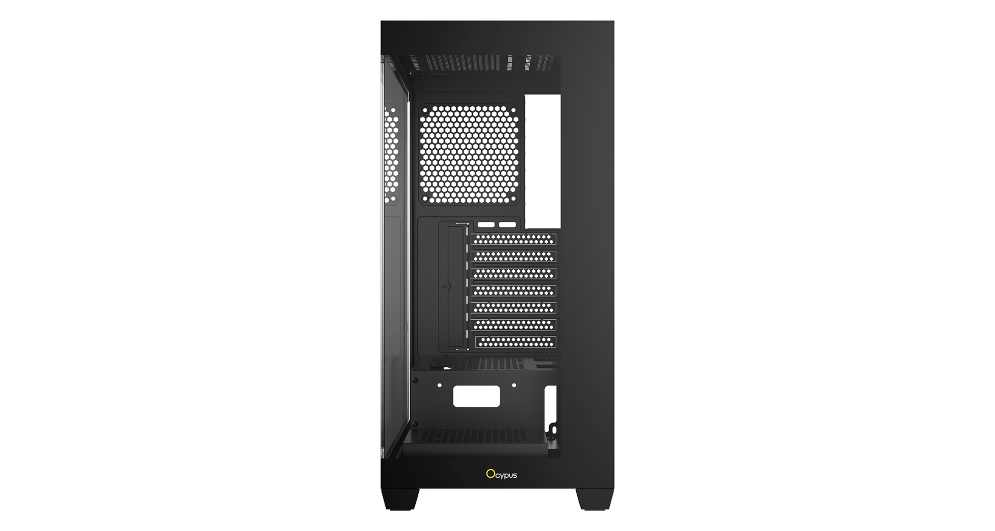 Корпус Ocypus Gamma C72 BK ATX/mATX/ITX 3xUSB Черный Gamma-C72-BKD000XX-GL