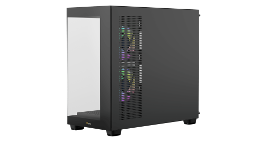 Корпус Ocypus Gamma C52 BK ARGB mATX/ITX 3xUSB Черный Gamma-C52-BKD300XX-GL
