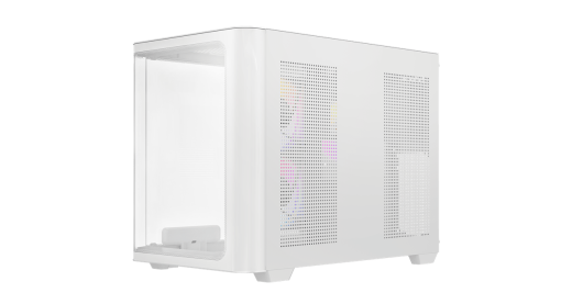 Корпус Ocypus Iota C50 WH Curve ARGB Digital mATX/ITX 2xUSB Type-C Белый Iota-C50-WHD300CD-GL