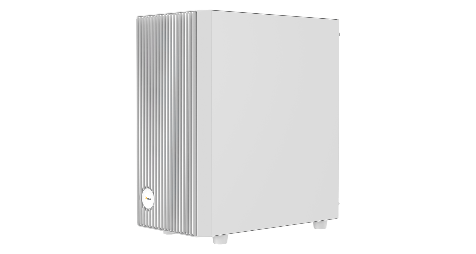 Корпус Ocypus Gamma C70 WH ARGB ATX/mATX/ITX 2xUSB Белый Gamma-C70-WHG400XX-GL