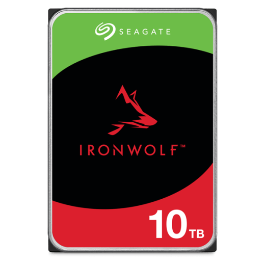Жесткий диск для NAS систем 10Tb HDD Seagate IronWolf SATA 6Gbit/s 3.5" 7200 rpm 256Mb ST10000VN000