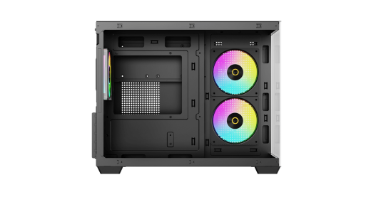 Корпус Ocypus Gamma C54 BK ARGB mATX/ITX 3xUSB Черный Gamma-C54-BKD300XX-GL