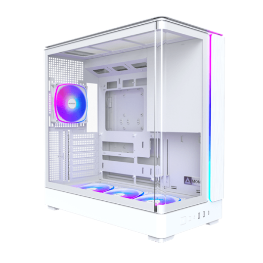 Корпус Montech KING 45 PRO (W) ATX/Micro-ATX/Mini-ITX 2xUSB3.0 1xType-C 1xAudio Белый