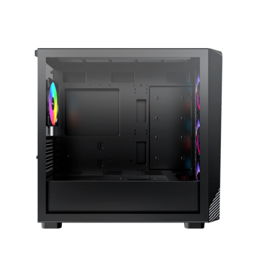 Корпус Montech X5M (B) Micro-ATX/Mini-ITX 1xUSB3.0 1xUSB2.0 1xType-C 1xAudio Черный