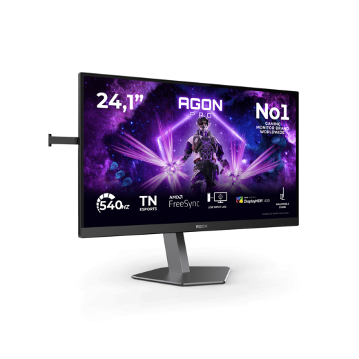 Монитор Игровой 24,1" AOC AG246FK TN 1920x1080 540Hz 0,3ms 400cd/m2 1000:1 2xHDMI DP 4xUSB Черный