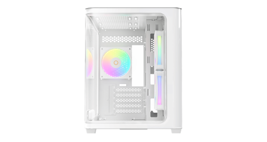 Корпус Ocypus Iota C50 WH Curve ARGB Digital mATX/ITX 2xUSB Type-C Белый Iota-C50-WHD300CD-GL