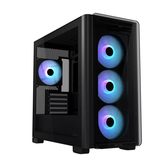 Корпус ASUS A23 PLUS TG ARGB BLACK mATX/mITX/ A23 PLUS TG/ARGB FANS