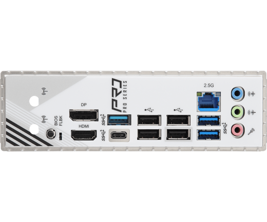 Материнская плата ASRock A620AM PRO RS AM5 4xDDR5 2xSATA3 RAID 3xM.2 Type-C HDMI DP mATX