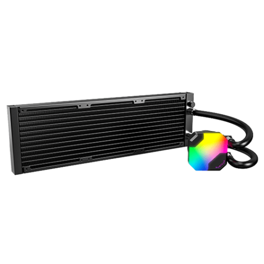 Водяное охлаждение для CPU Montech HyperFlow ARGB 360 (B) TDP 320W 3x120 115x-1851/AM3-AM5 Black